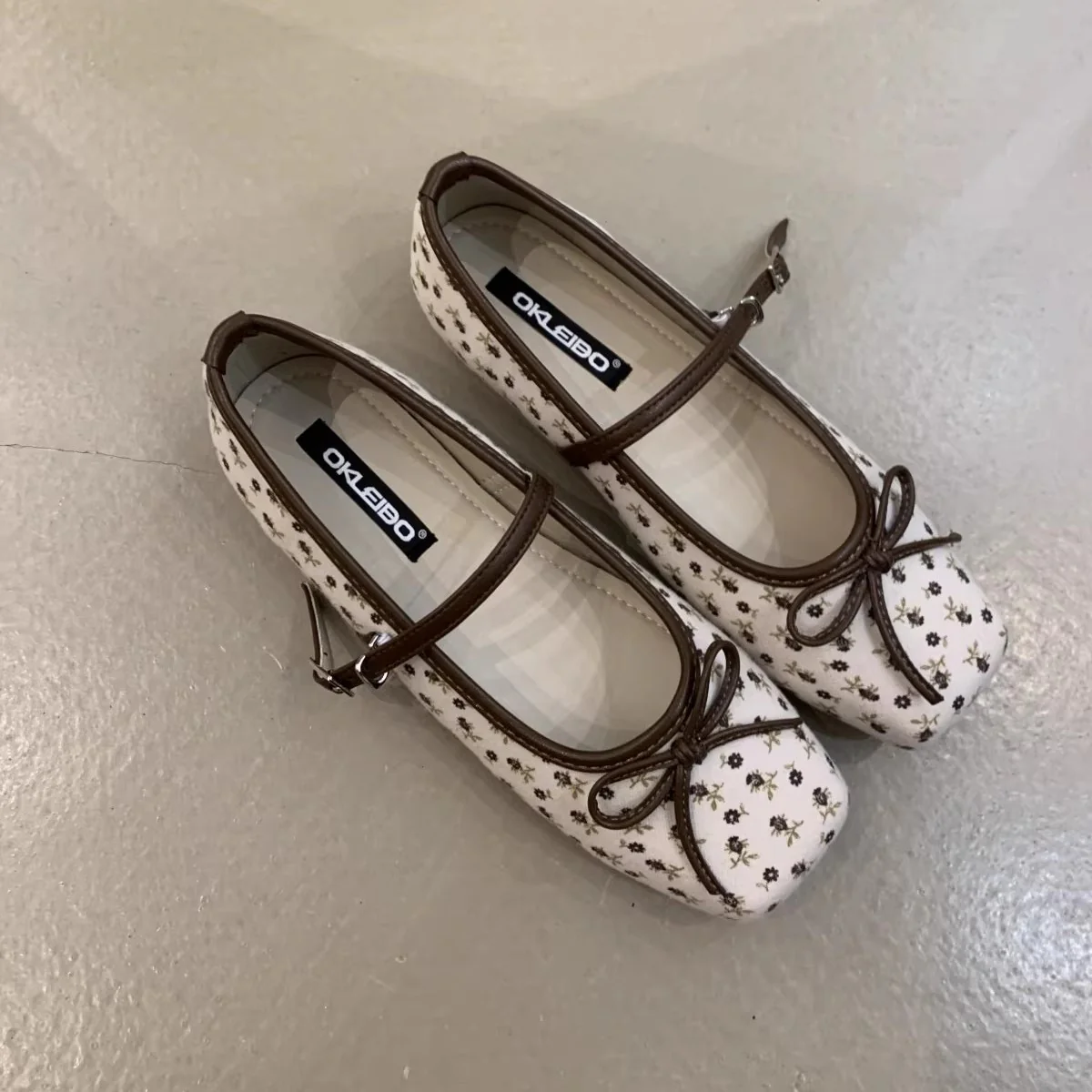 Damen Ballerinas mit dekorativem Schleifenakzent und bequemer Fußbettung Heidi Mode - Image 3