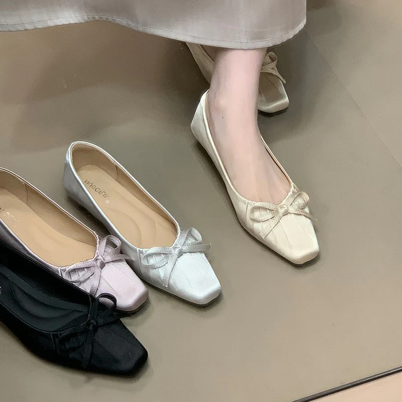 Damen Ballerinas mit dekorativem Schleifendetail und elegantem Design Heidi Mode - Image 2
