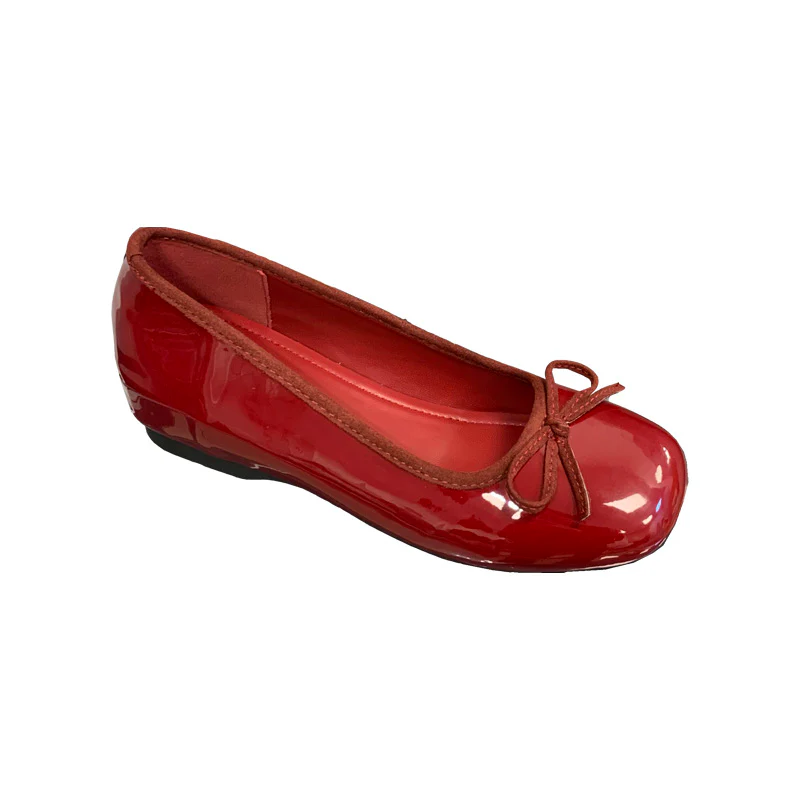 Damen Ballerinas mit dekorativer Schleifenverzierung und bequemer Sohle Heidi Mode - Image 5