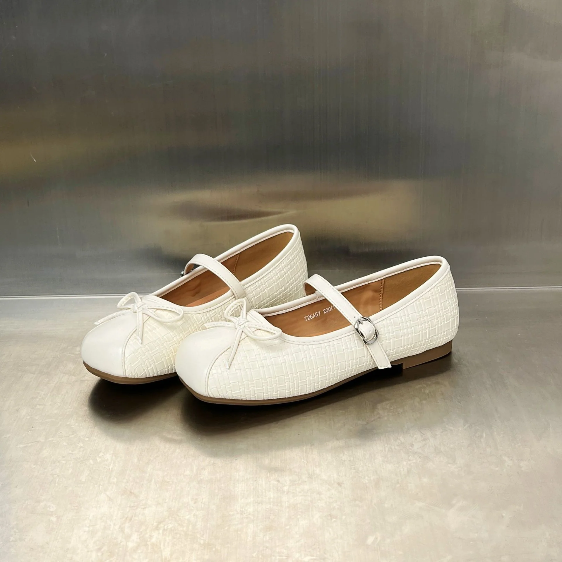 Damen Ballerinas mit dekorativer Schleifenverzierung und komfortablem Riemchenverschluss Heidi Mode - Image 2