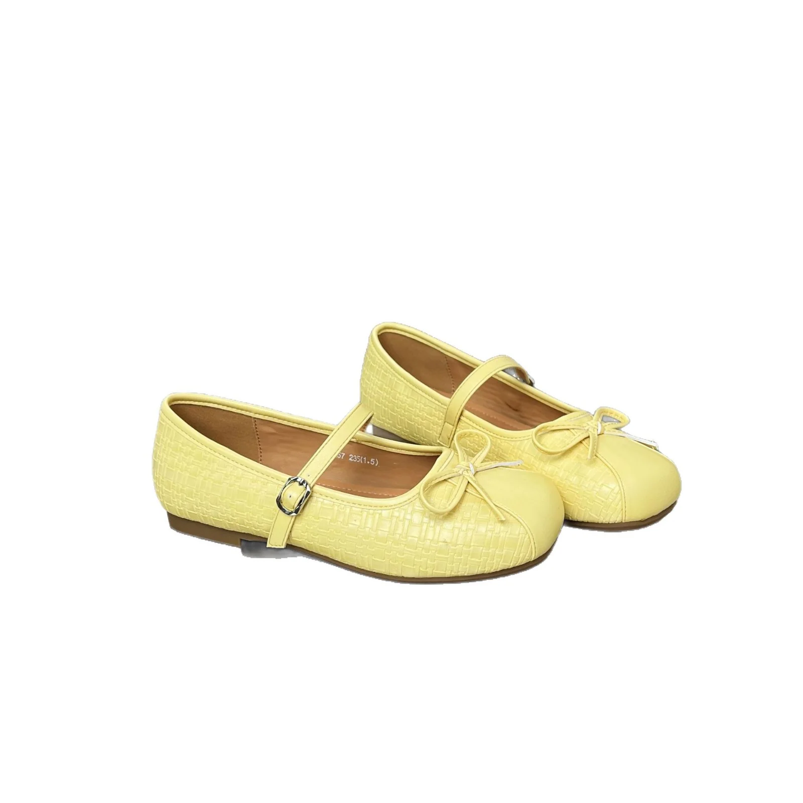 Damen Ballerinas mit dekorativer Schleifenverzierung und komfortablem Riemchenverschluss Heidi Mode - Image 5