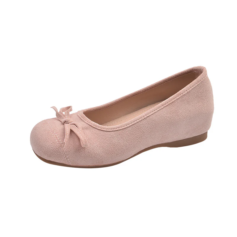 Damen Ballerinas mit elegantem Glanz und feiner Schleife Heidi Mode - Image 5