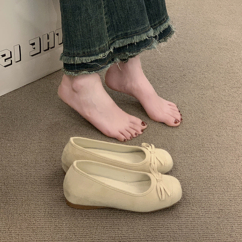 Damen Ballerinas mit elegantem Glanz und feiner Schleife Heidi Mode - Image 8