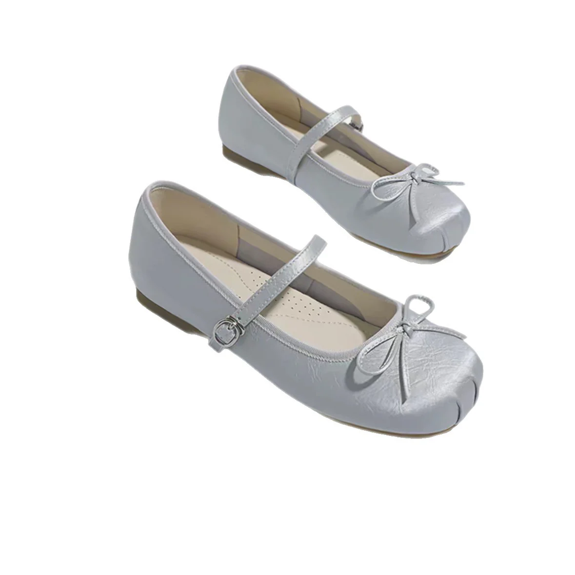 Damen Ballerinas mit elegantem Glanz und verspieltem Schleifen-Detail Heidi Mode - Image 5