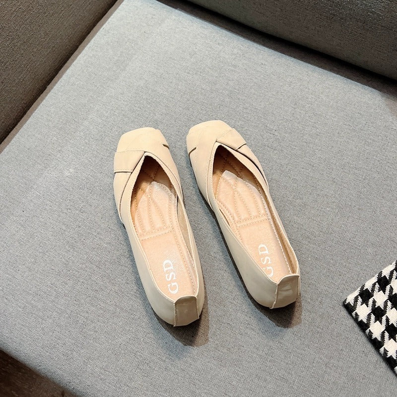 Damen Ballerinas mit elegantem Kreuzband-Design Heidi Mode - Image 2