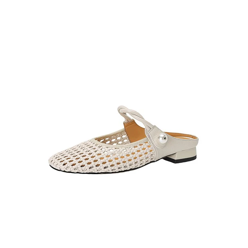 Damen Ballerinas mit elegantem Netzdesign und stylischem Riemchen Heidi Mode - Image 5