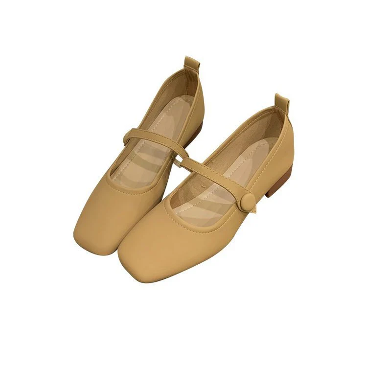 Damen Ballerinas mit elegantem Riemchen und hochwertiger Oberflächenstruktur Heidi Mode - Image 5
