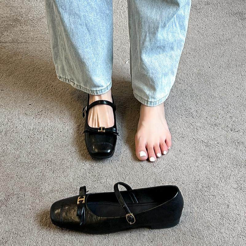 Damen Ballerinas mit elegantem Riemchen und modischem Schleifendetail Heidi Mode - Image 3