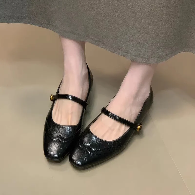 Damen Ballerinas mit elegantem Riemchen und verspieltem Schnitt Heidi Mode - Image 4