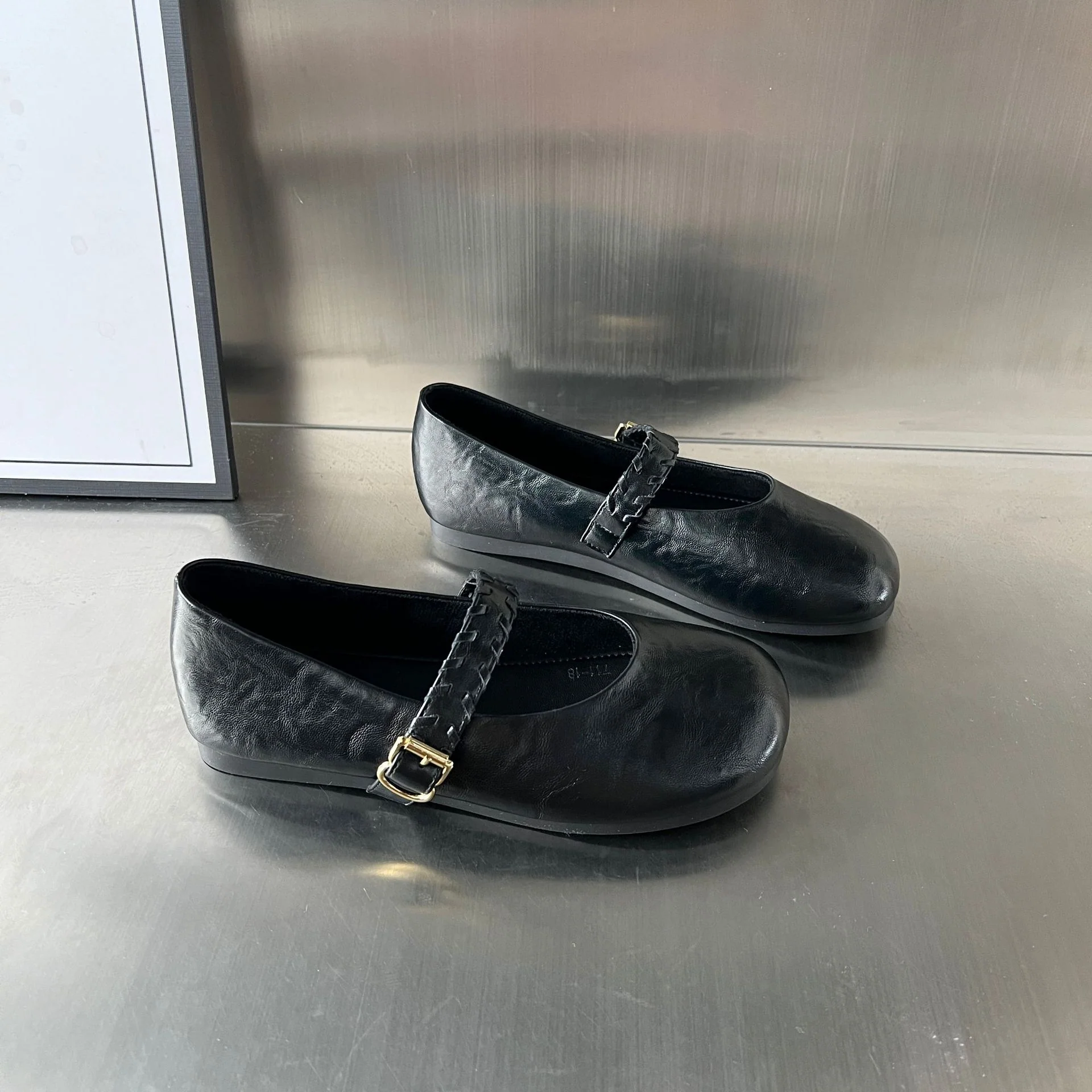Damen Ballerinas mit elegantem Riemen und komfortabler Innensohle Heidi Mode - Image 5
