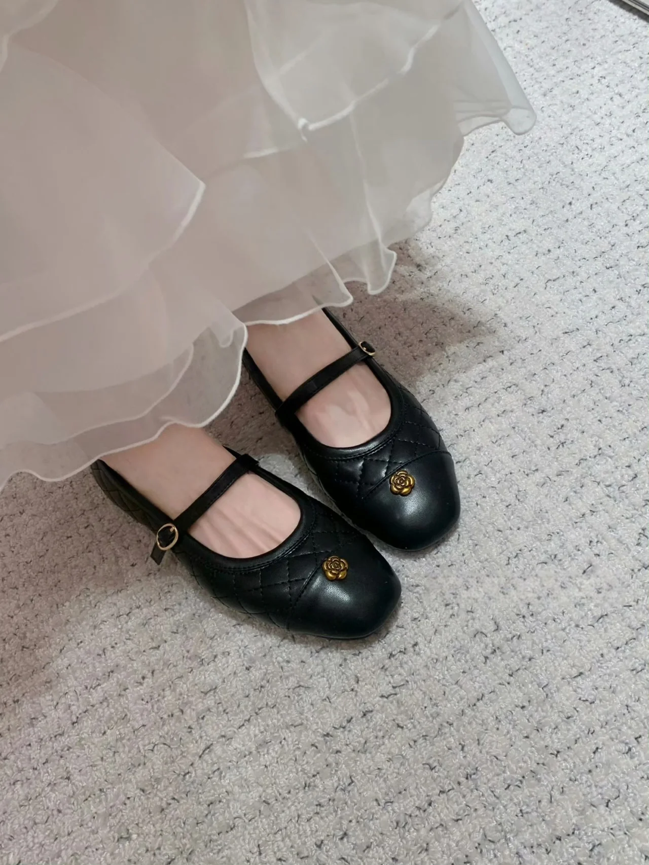 Damen Ballerinas mit elegantem Riemen und modischem Kick-Design Heidi Mode - Image 8