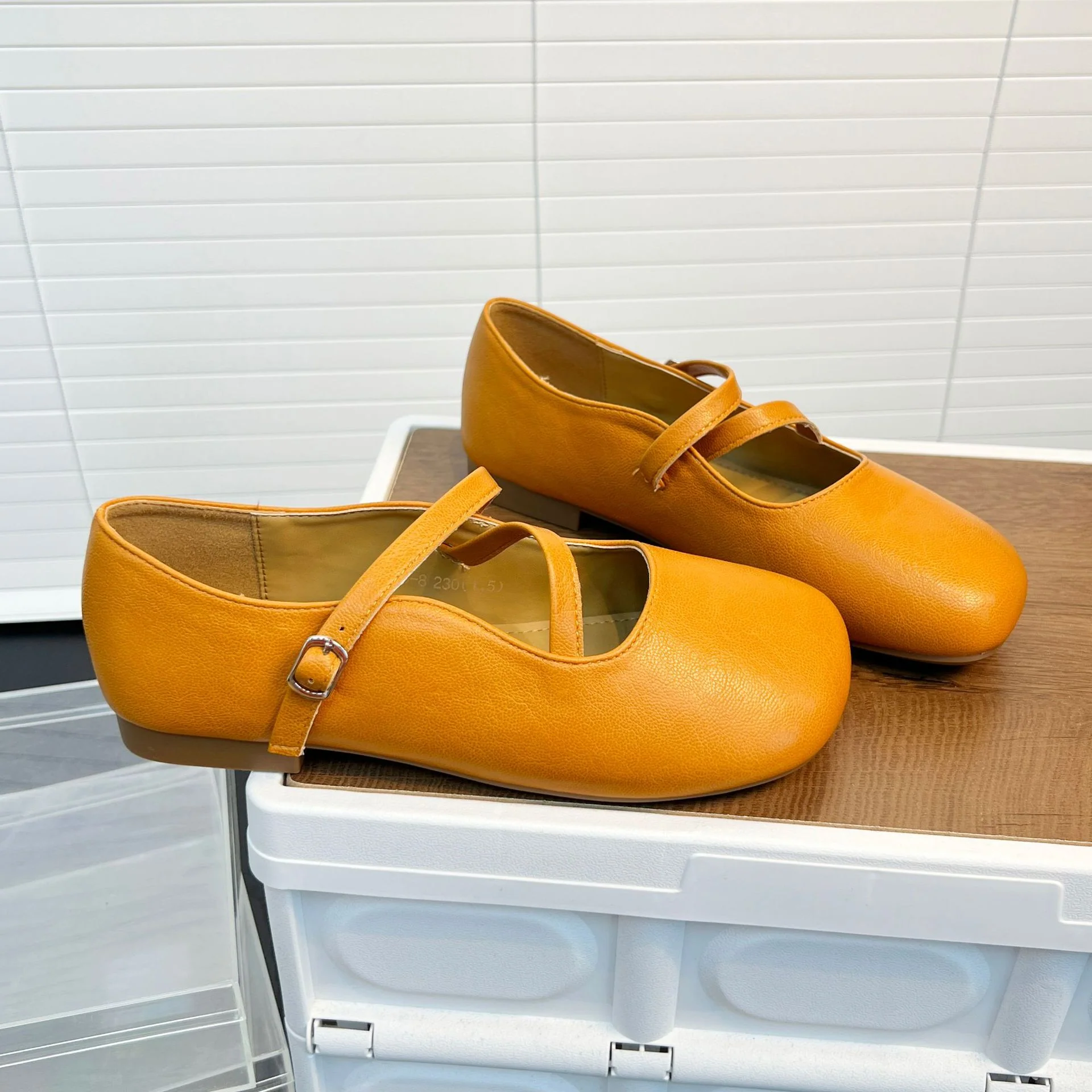 Damen Ballerinas mit elegantem Riemen und weicher Innensohle Heidi Mode - Image 4