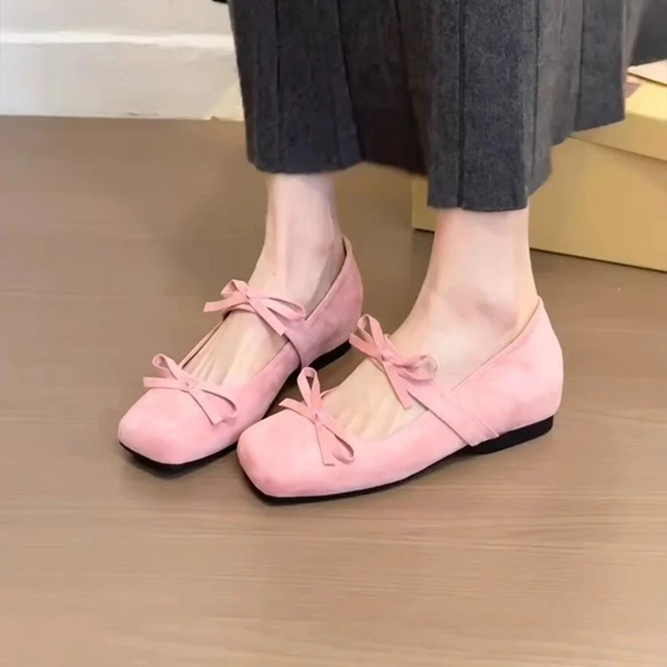 Damen Ballerinas mit elegantem Schleifen-Detail und bequemem Fußbett Heidi Mode - Image 3