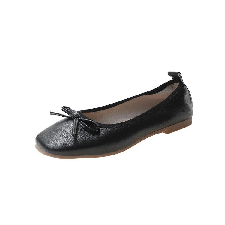 Damen Ballerinas mit Elegantem Schleifen-Detail und Hochwertigem Leder Heidi-Mode - Image 6