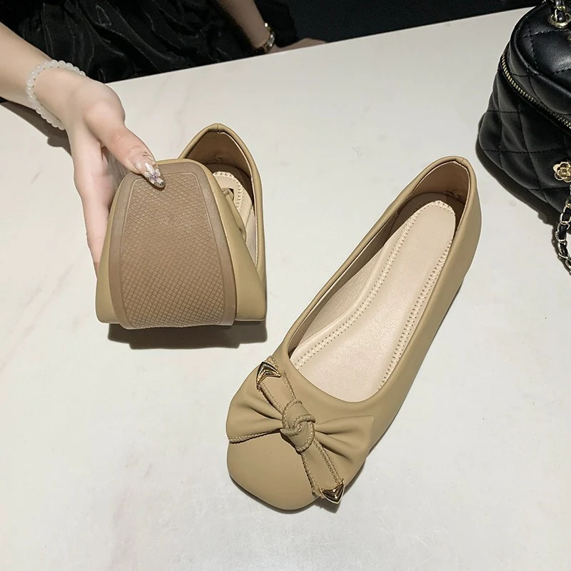 Damen Ballerinas mit elegantem Schleifen-Detail und weichem Fußbett Heidi Mode - Image 3