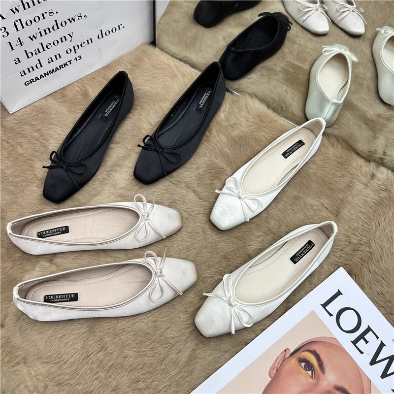 Damen Ballerinas mit elegantem Schleifenakzent Heidi Mode - Image 2