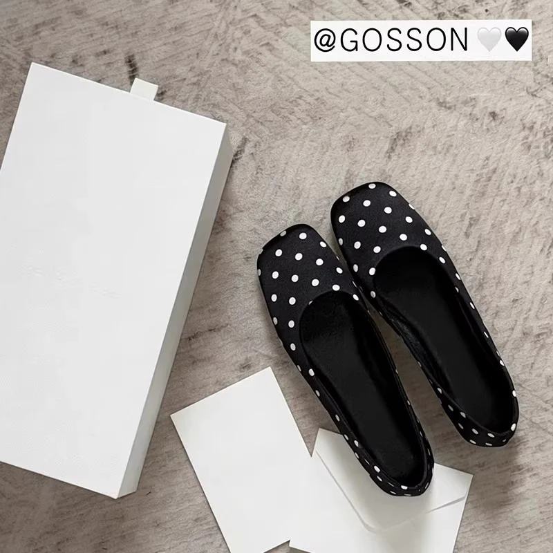 Damen Ballerinas mit klassischem Punkte-Design Heidi Mode - Image 3