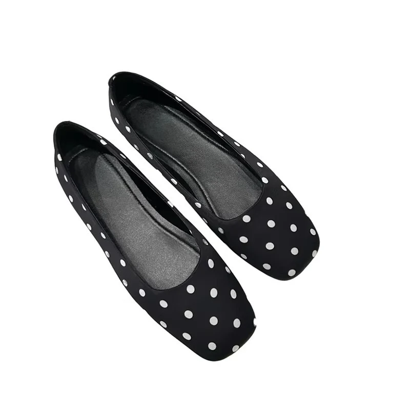Damen Ballerinas mit klassischem Punkte-Design Heidi Mode - Image 5