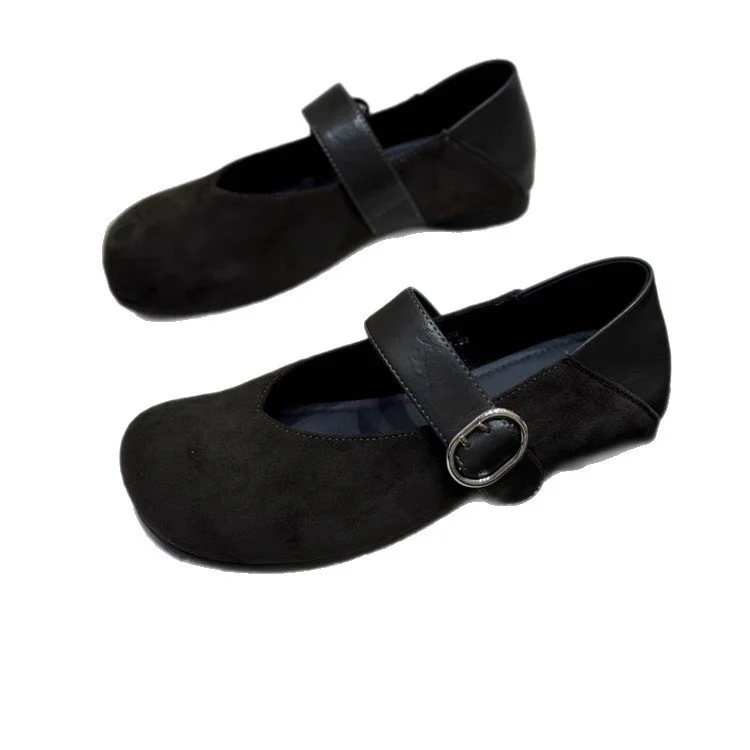 Damen Ballerinas mit modischem Leopardenmuster und anpassbarem Riemen Heidi Mode - Image 5