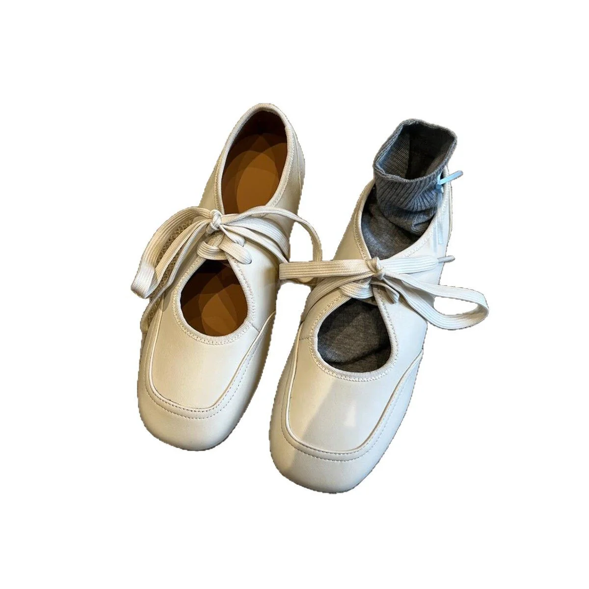 Damen Ballerinas mit modischem Riemchen und atmungsaktivem Innenfutter Heidi Mode - Image 5