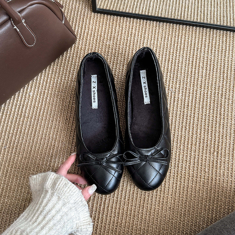 Damen Ballerinas mit modischem Riemen und eleganter Steppoptik Heidi Mode - Image 3