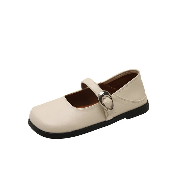 Damen Ballerinas mit modischer Schnallen-Applikation und bequemem Fußbett Heidi Mode - Image 5