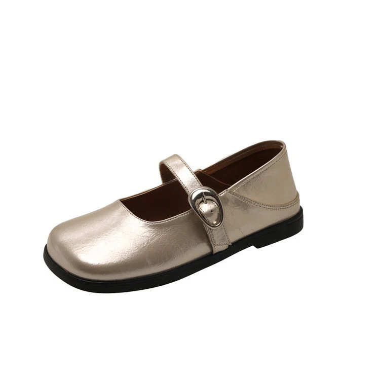Damen Ballerinas mit modischer Schnallen-Applikation und bequemem Fußbett Heidi Mode - Image 7