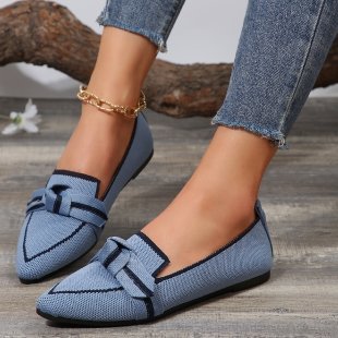 Damen Ballerinas mit schickem Schleifen-Detail und stabiler Sohle Heidi Mode - Image 7