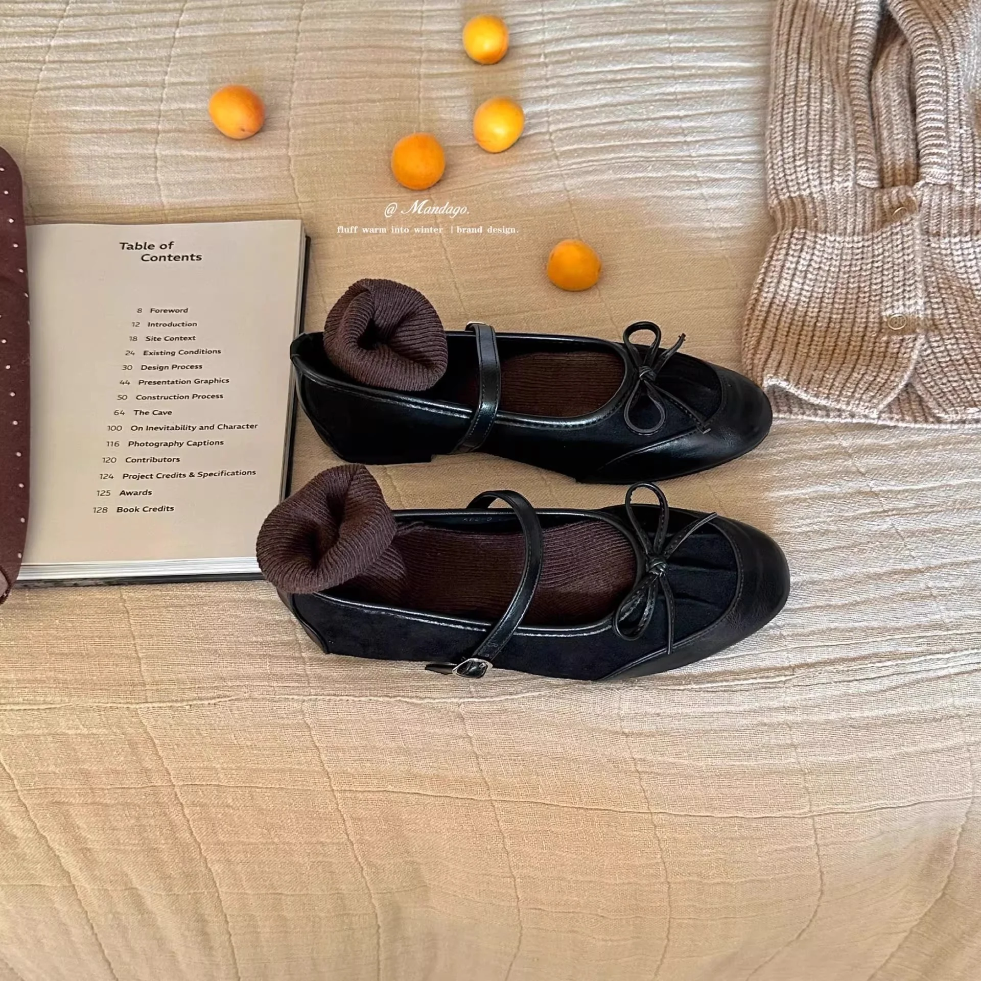 Damen Ballerinas mit verspieltem Schleifenakzent und bequemer Innensohle Heidi Mode - Image 3