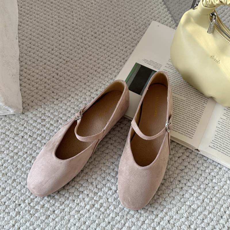 Damen Ballerinas mit Verstellbarem Riemen Heidi-Mode - Image 6