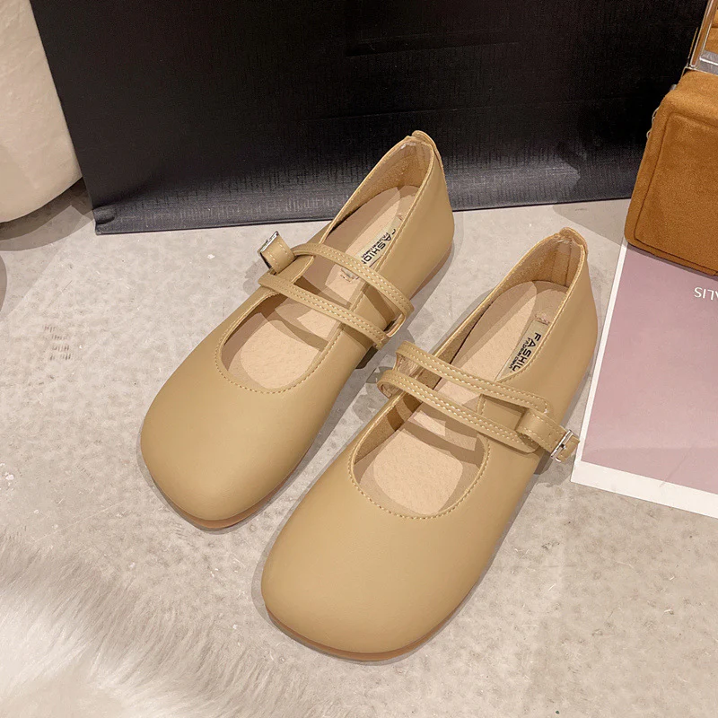 Damen Ballerinas mit verstellbarem Riemen und weichem Innenfutter Heidi Mode - Image 6