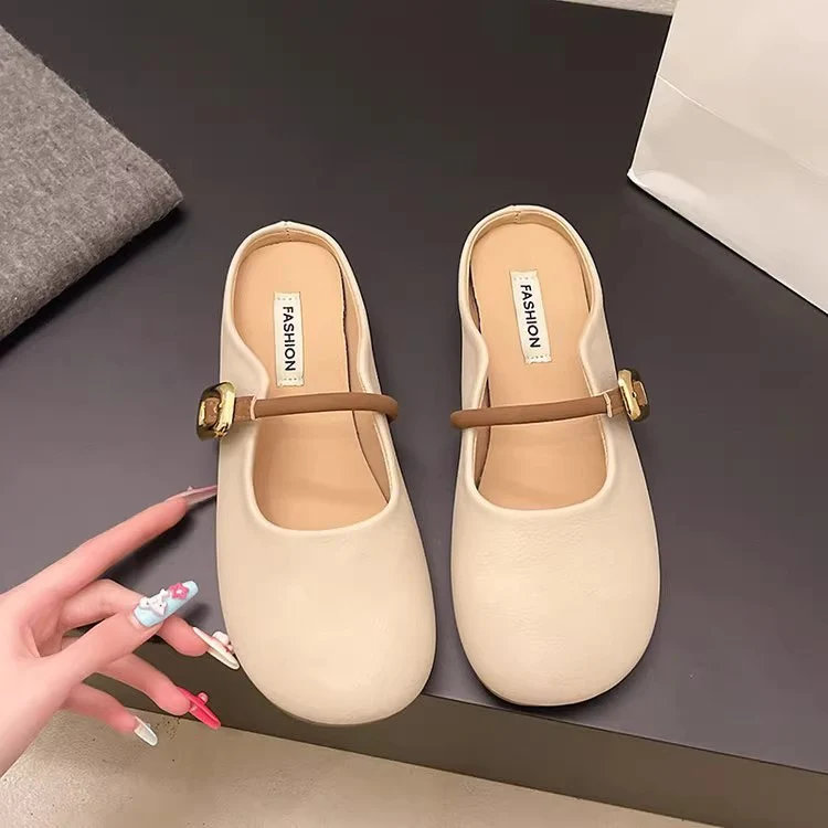 Damen Ballerinas mit verstellbarem Riemen und weichem Innenfutter Heidi Mode - Image 2