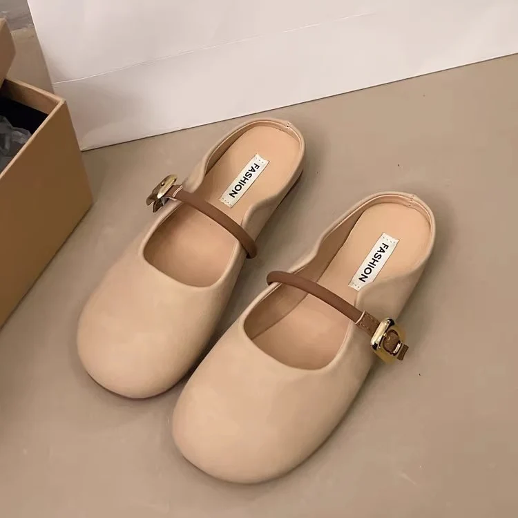 Damen Ballerinas mit verstellbarem Riemen und weichem Innenfutter Heidi Mode - Image 7