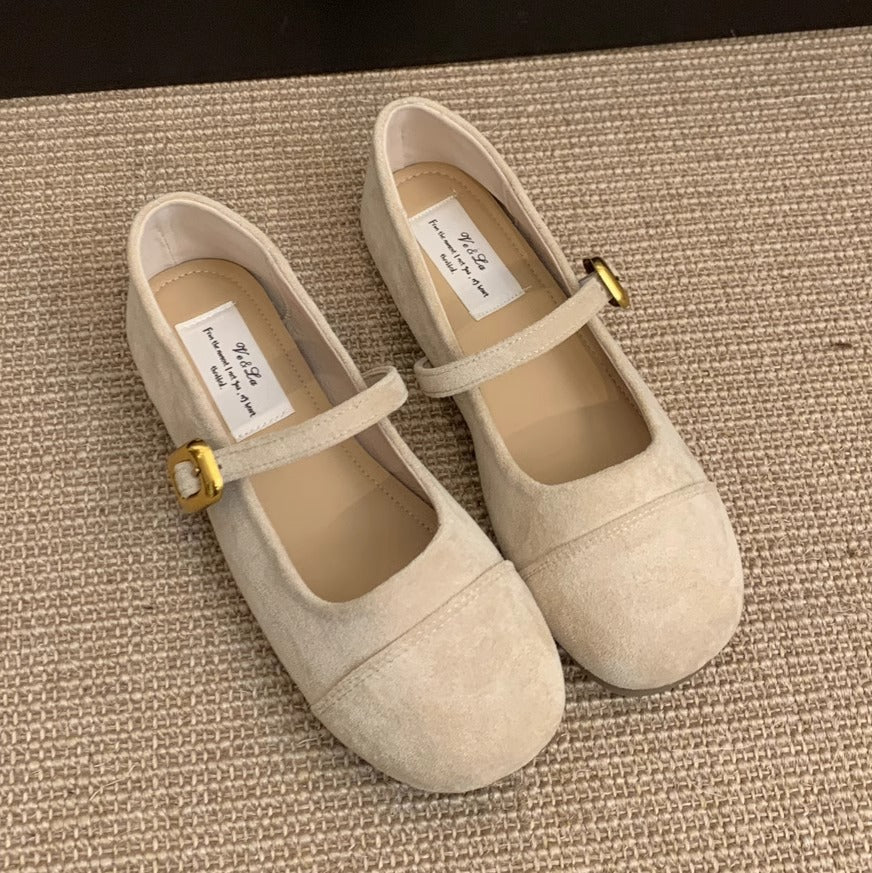 Damen Ballerinas mit verstellbarem Riemen und weichem Innenfutter Heidi Mode - Image 6