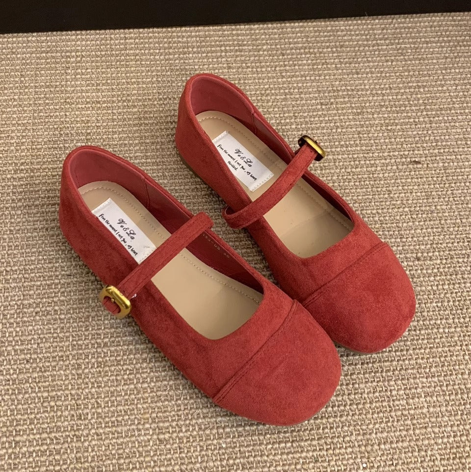 Damen Ballerinas mit verstellbarem Riemen und weichem Innenfutter Heidi Mode - Image 7
