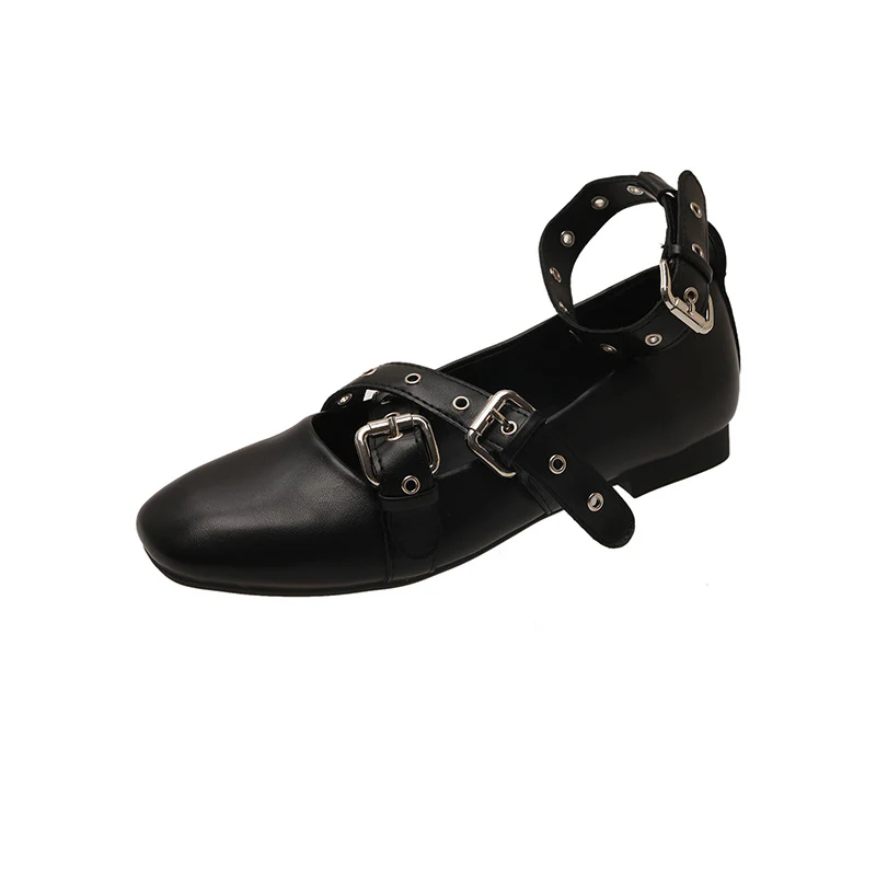 Damen Ballerinas mit verstellbaren Schnallen und elegantem Design Heidi Mode - Image 5