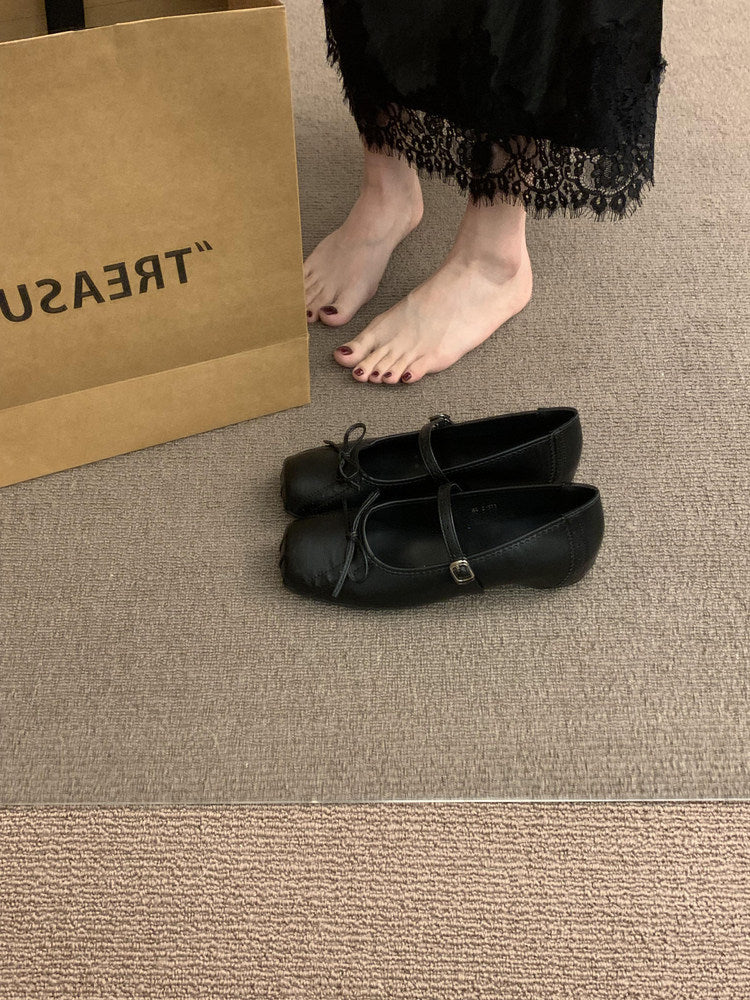 Damen Ballerinas mit zierlicher Schleife und komfortablem Fußbett Heidi Mode - Image 7