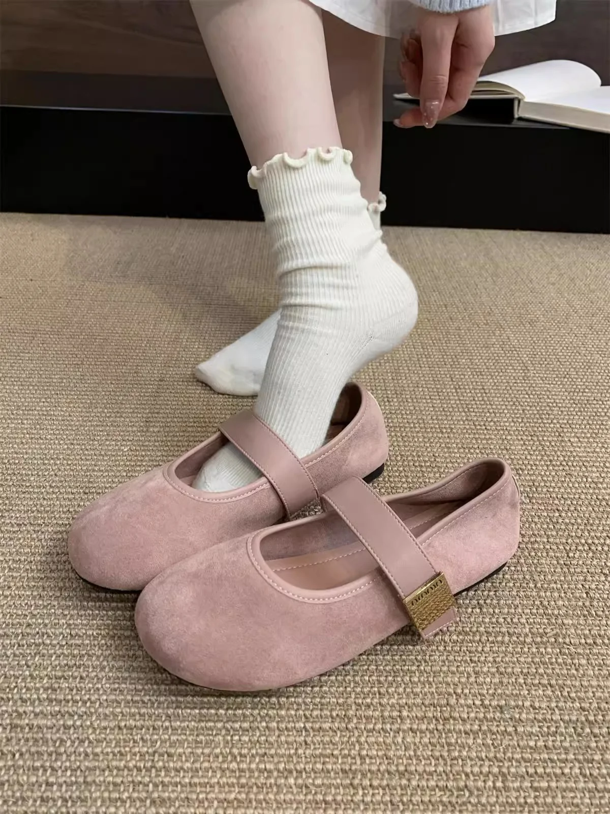 Damen Ballettschuhe mit elegantem Riemen und bequemer Sohle Heidi Mode - Image 6