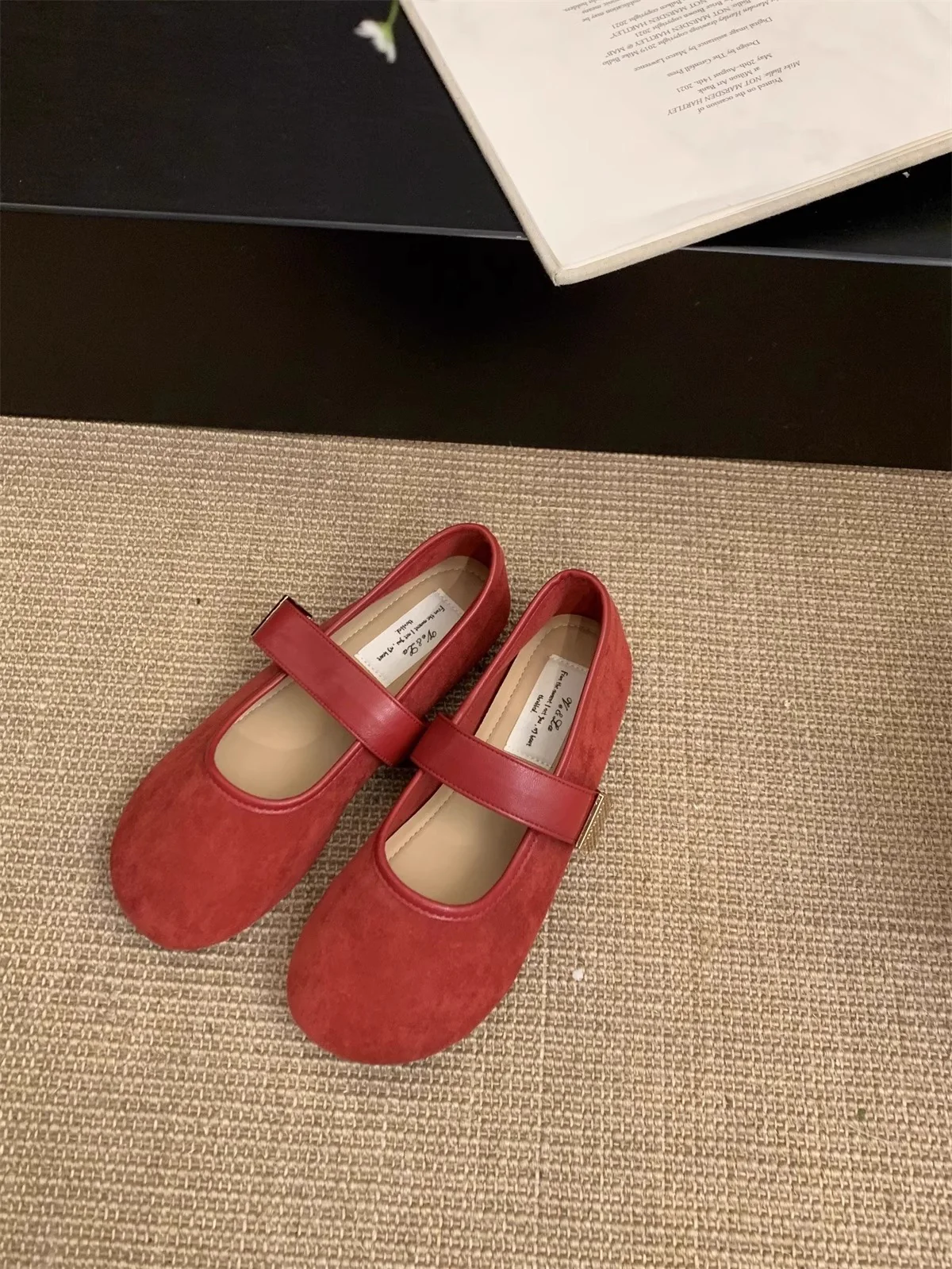 Damen Ballettschuhe mit elegantem Riemen und bequemer Sohle Heidi Mode - Image 8