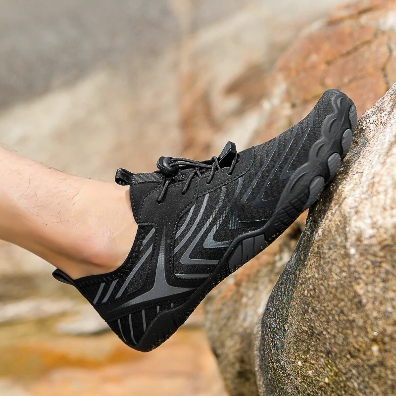 Damen Barfußschuhe mit rutschfester Sohle und elastischem Verschlusssystem Heidi Mode - Image 4