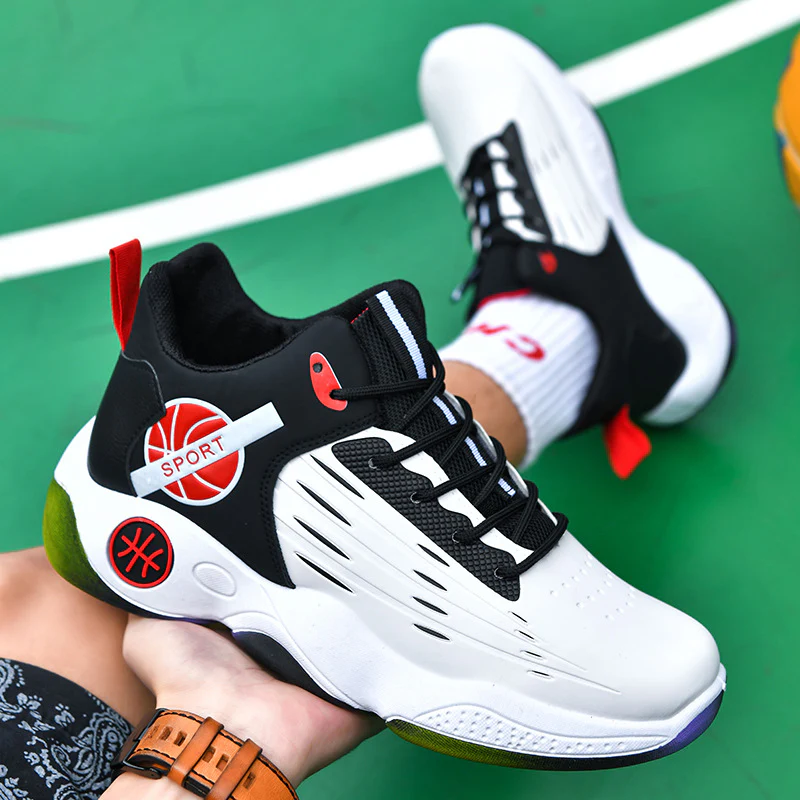 Damen Basketball-Sneaker mit atmungsaktivem Obermaterial und dämpfender Sohle Heidi Mode