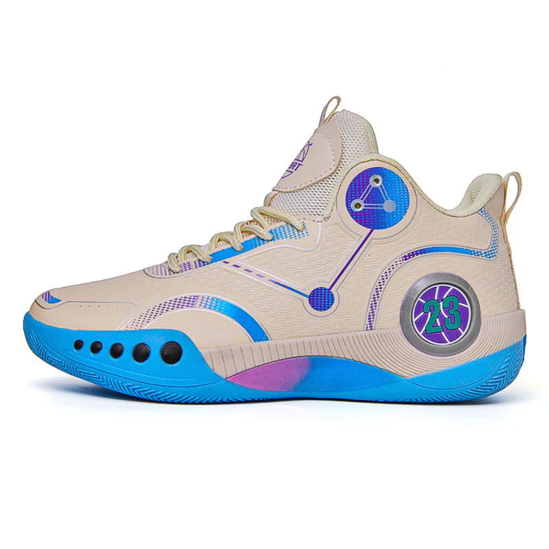 Damen Basketball-Sneaker mit hohem Schaft und rutschfester Sohle Heidi Mode - Image 2