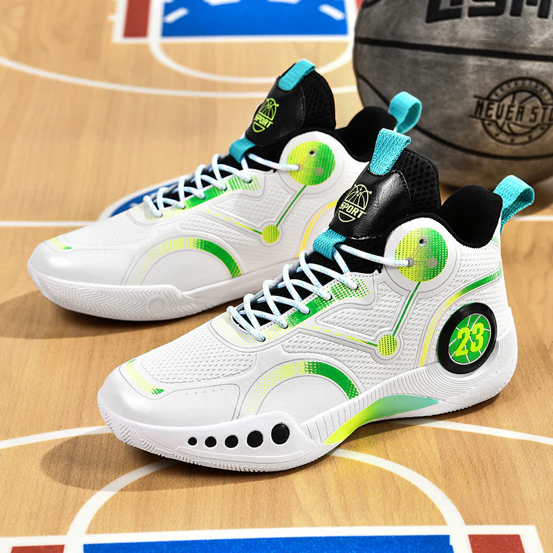 Damen Basketball-Sneaker mit hohem Schaft und rutschfester Sohle Heidi Mode - Image 3