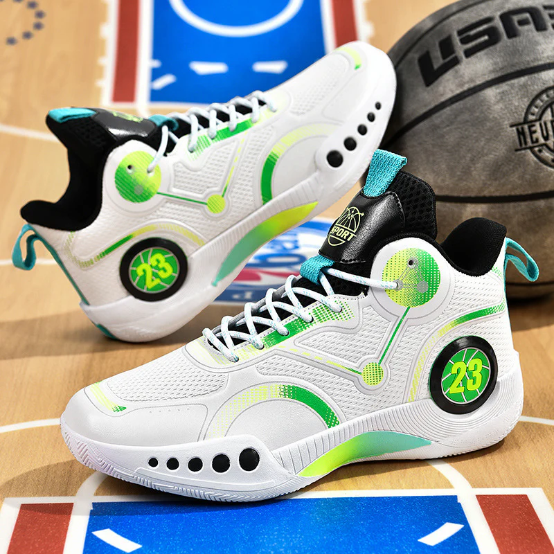 Damen Basketball-Sneaker mit hohem Schaft und rutschfester Sohle Heidi Mode - Image 9