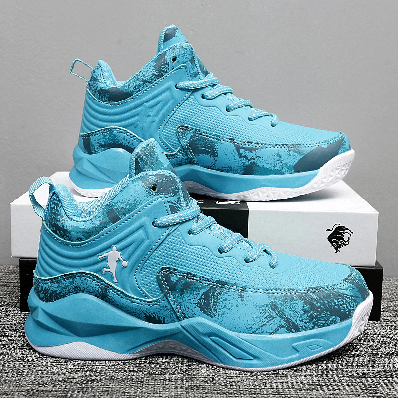 Damen Basketball Sneakers mit atmungsaktiver Mesh-Oberfläche und stoßdämpfendem Fußbett Heidi Mode - Image 2