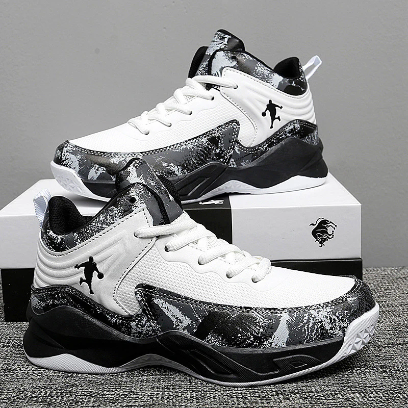 Damen Basketball Sneakers mit atmungsaktiver Mesh-Oberfläche und stoßdämpfendem Fußbett Heidi Mode - Image 3
