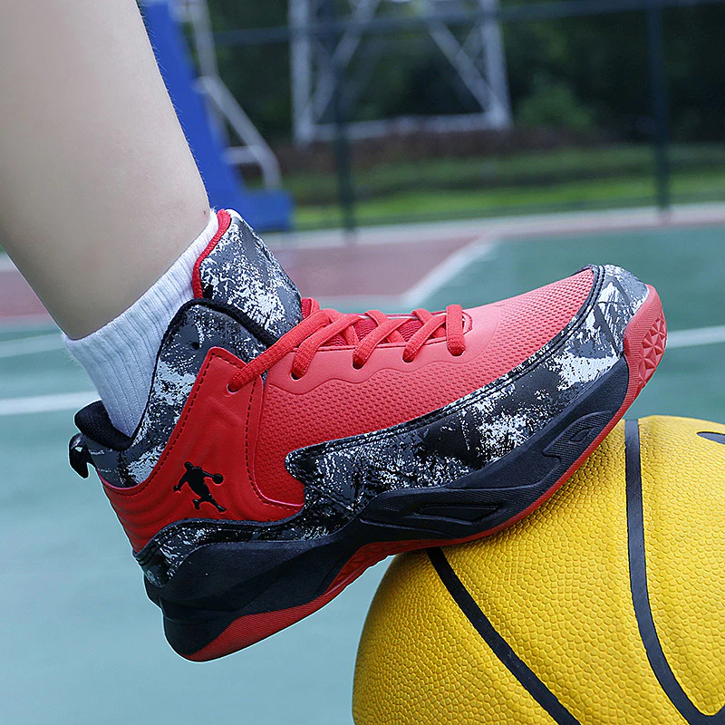 Damen Basketball Sneakers mit atmungsaktiver Mesh-Oberfläche und stoßdämpfendem Fußbett Heidi Mode - Image 4