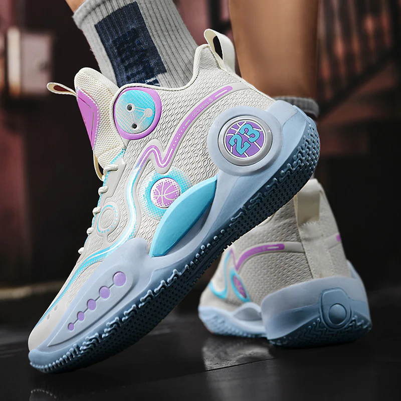 Damen Basketball Sneakers mit innovativem Dämpfungssystem und rutschfester Sohle Heidi Mode - Image 4