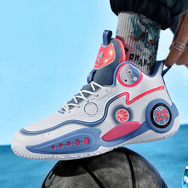 Damen Basketball Sneakers mit innovativem Dämpfungssystem und rutschfester Sohle Heidi Mode - Image 8