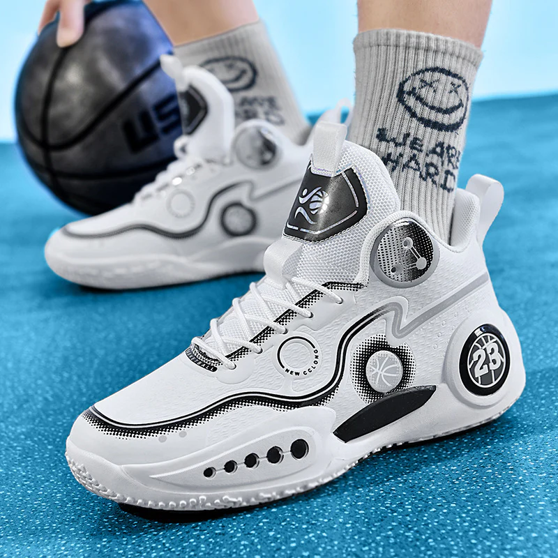 Damen Basketball Sneakers mit innovativem Dämpfungssystem und rutschfester Sohle Heidi Mode - Image 9
